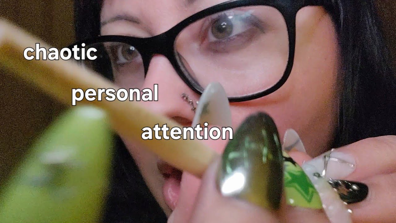 ASMR - Butttt....I'm being lazy asf (chaotic fast)