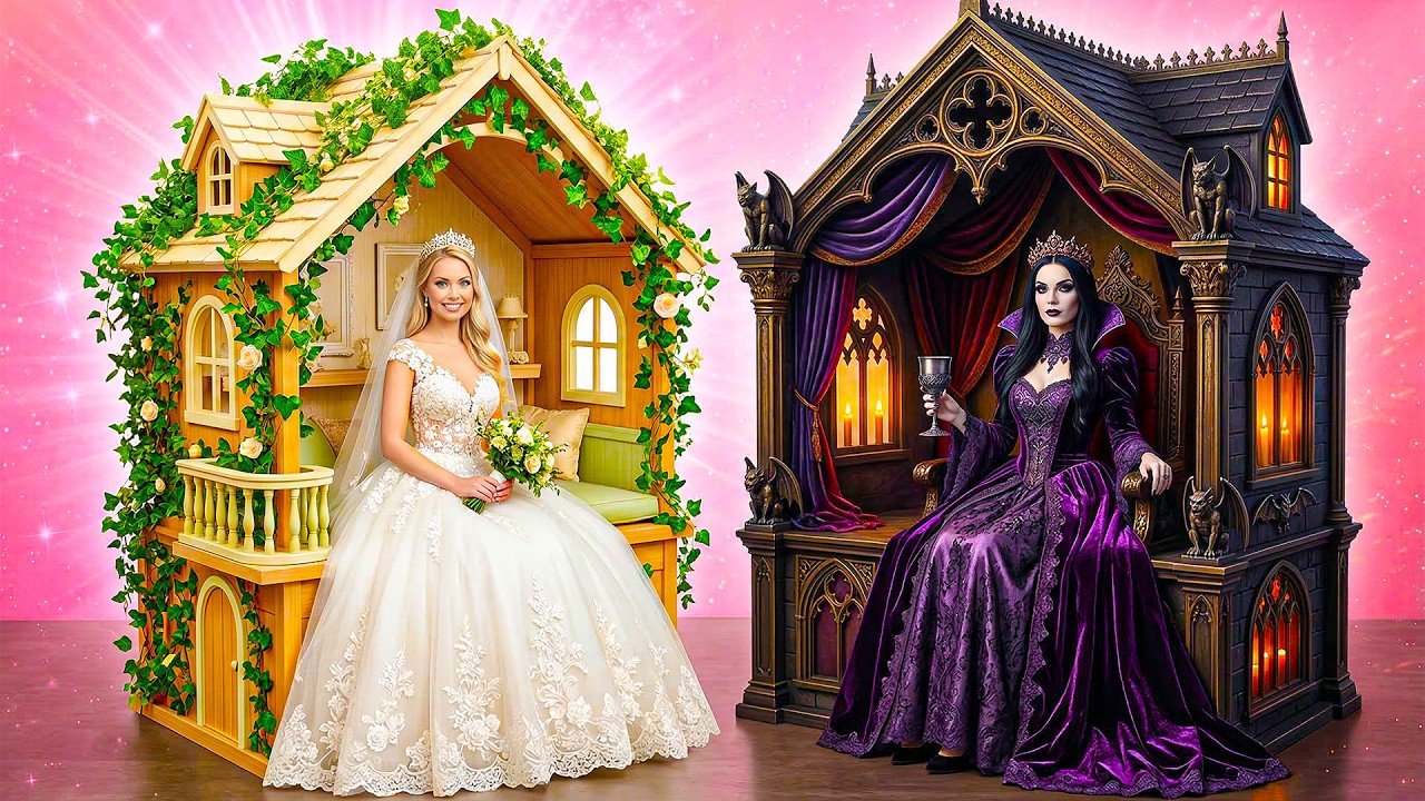 Преображение королевы Би в вампира после разбитого сердца 💔🧛‍♀️ Лайфхаки своими руками и драма!