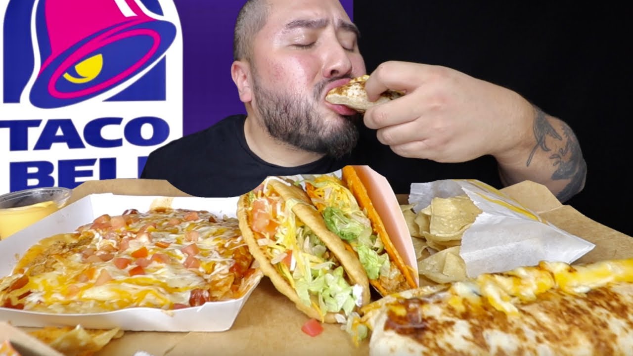 New! Tacobell Box MUKBANG