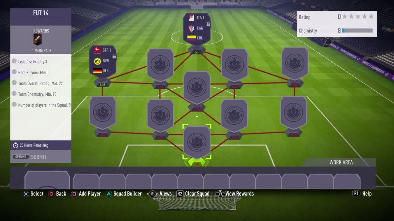 FIFA 18 Ultimate Team FUT 14 SBC (FUT Birthday Promo)