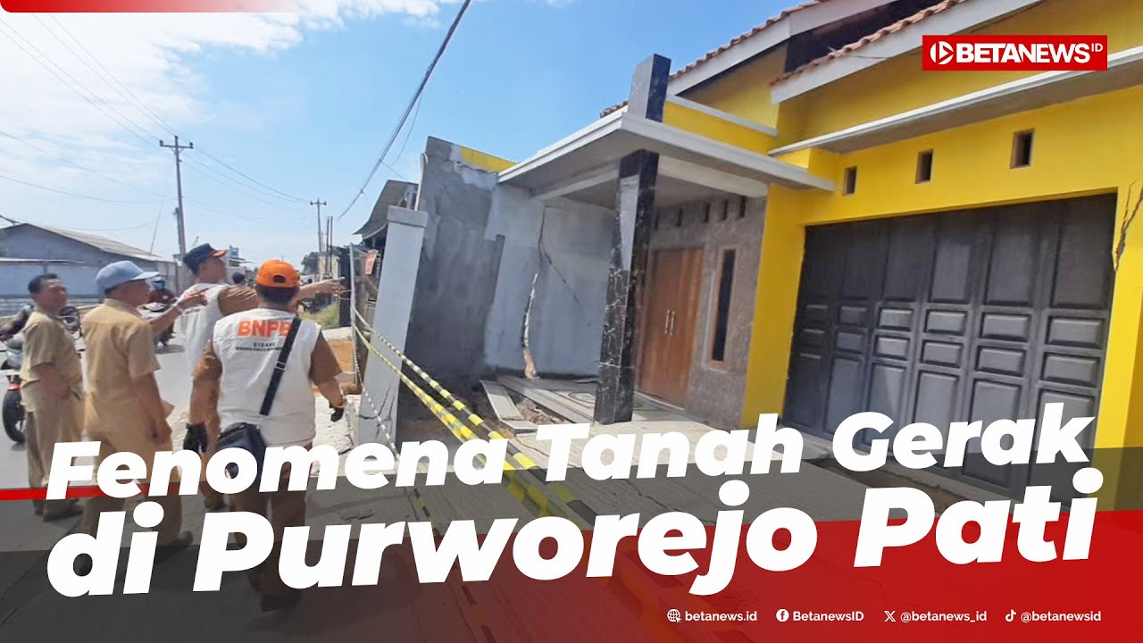 Sungai Silugonggo Kering Diduga Jadi Pemicu Tanah Gerak di Purworejo Pati
