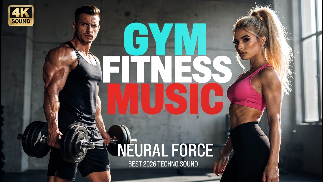 GYM FITNESS MUSIC 💪 – Neural Force ⚡  1 Hour Techno & EDM Workout Mix  Best 2026 Techno Sound