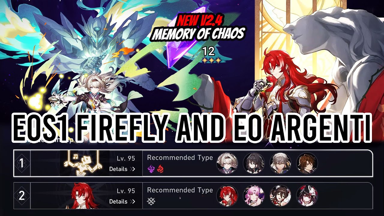 New v2.4 MoC 12 First Clear - E0S1 Firefly Superbreak and E0 Argenti Hypercarry | Honkai Star Rail