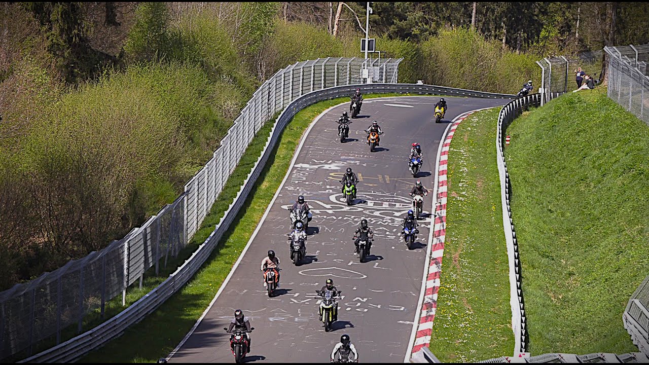 Nürburgring Nordschleife Anlassen Motorrad Heart Race Day 2025