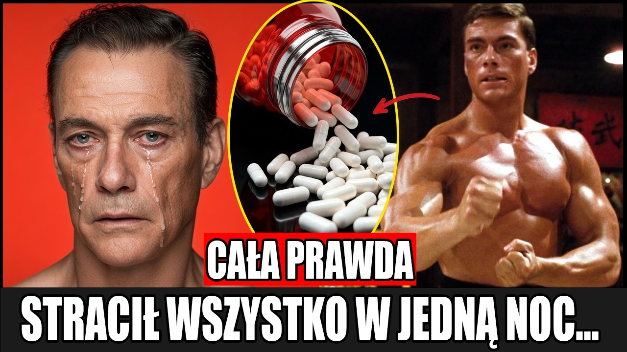 UJAWNIONO: Upadek VAN DAMME'A! Narkotyki, zdrady i bolesna PRAWDA.