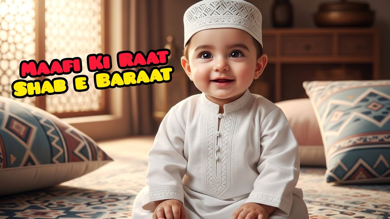 Cute Baby Explains Shab-e-Barat | Islamic Kids Video