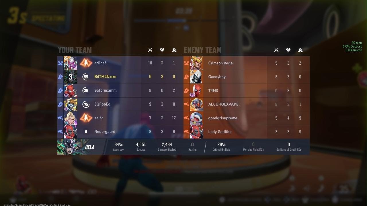 The enemy Phoenix tried to diff me - Marvel Rivals Season 6.0