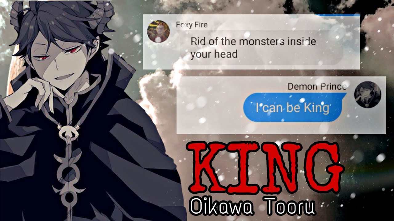 Demon King Oikawa | King 👑✨|| Haikyuu text ||