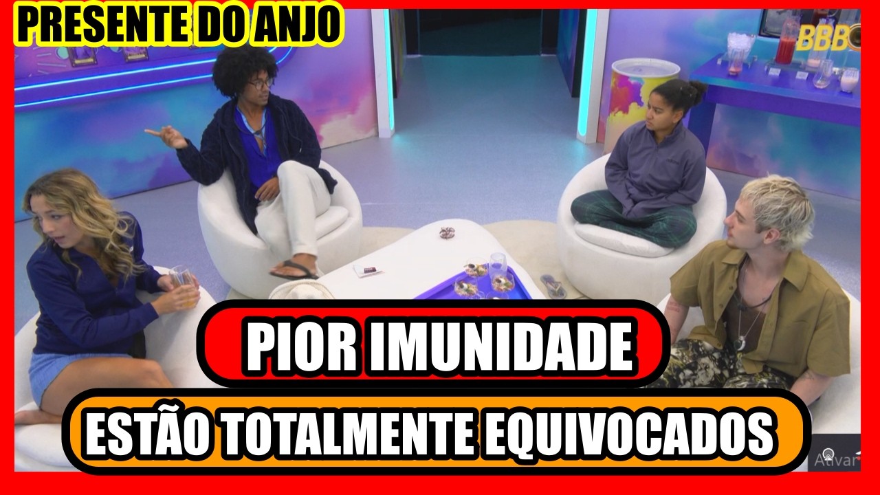 🔥PRESENTE DO ANJO; BRENO DECIDIU QUEM VAI IMUNIZAR; BBB26