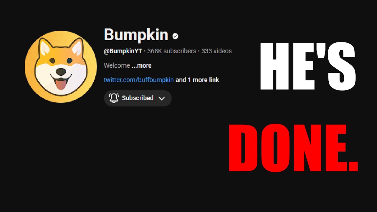 Bumpkin Situation is Pathetic