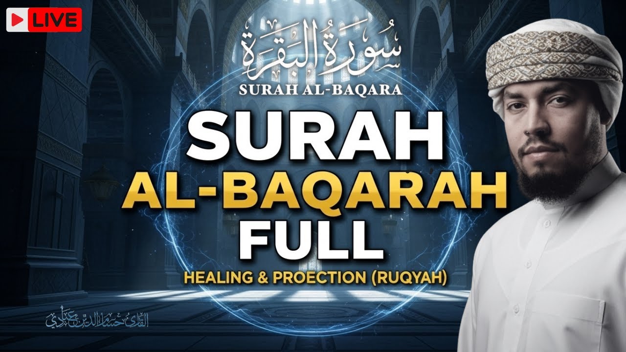 Surah Al-Baqarah Lengkap (Perlindungan Terunggul) – Bacaan Quran yang Kuat & Menenangkan