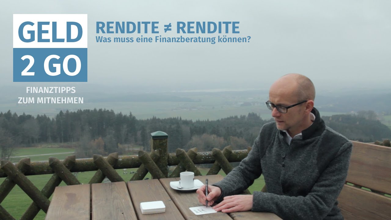 GELD2GO: Rendite &ne;&nbsp;Rendite