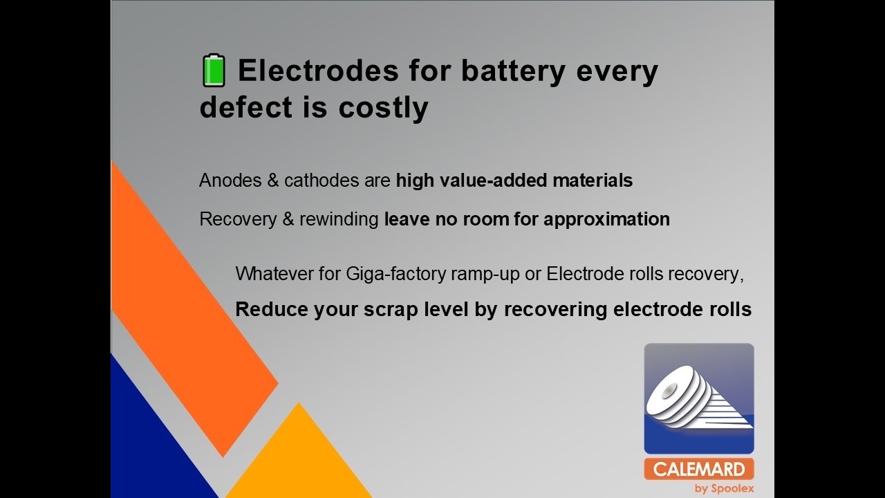 Carrousel R2R machine for electrodes