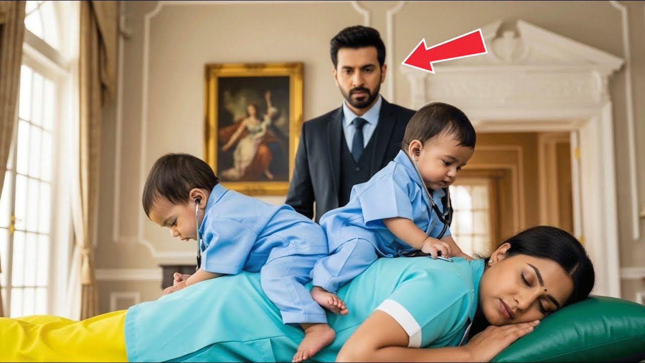 करोड़पति अपने बच्चों का इलाज कराने के लिए भारी रकम चुकाई, लेकिन सच्चाई का खुलासा करने वाली नानी थी।
