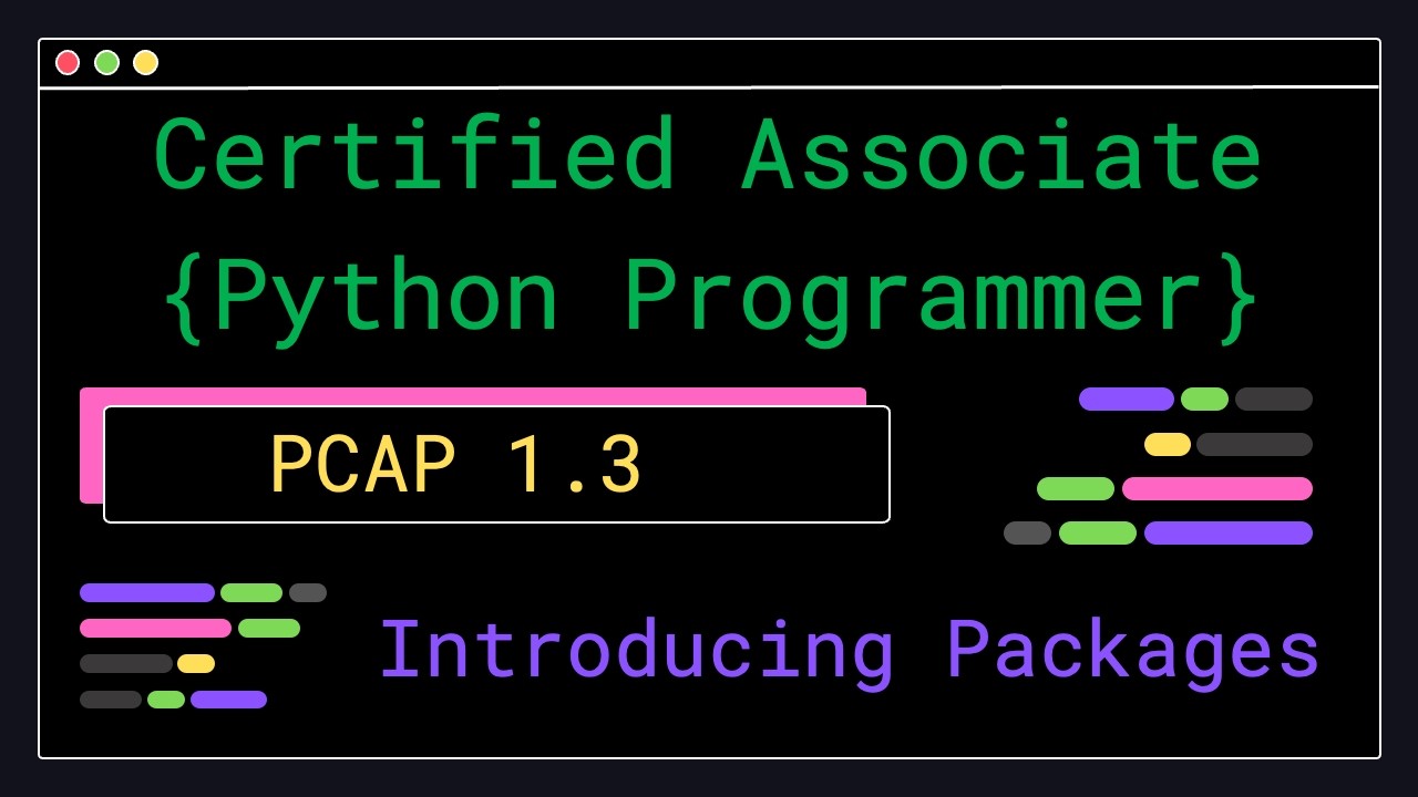 PCAP 1.3 &mdash; Знакомство с пакетами &mdash; Сертифицированный программист Python уровня Associate