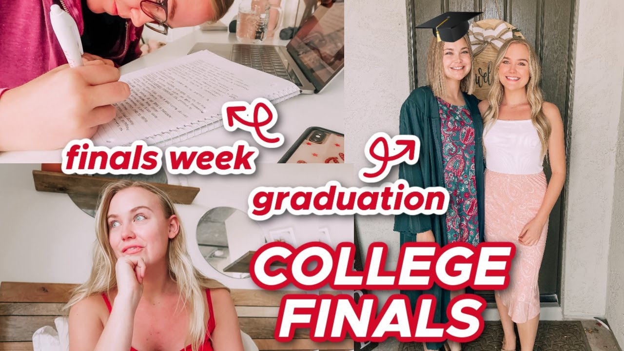 college week in my life | finals week, graduation, + summer!