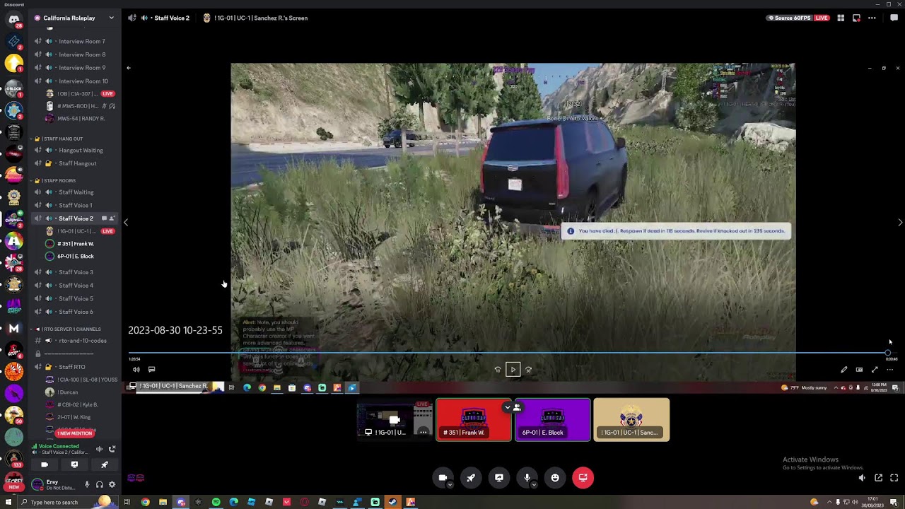 STAFFING IN CALI RP [!] FiveM [!] CaliRP