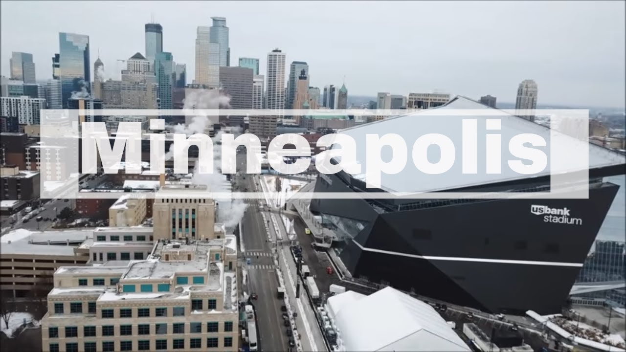 Drone Minneapolis, Minnesota | Super Bowl 52