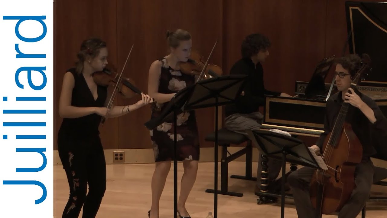 Couperin's L’Apothéose de Corelli | Juilliard William Christie Historical Performance Master Class