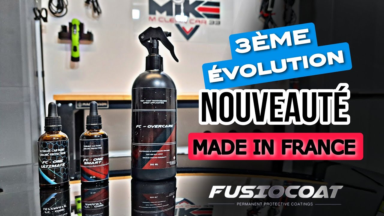 La 3ème EVOLUTION des CERAMIQUES FUSIOCOAT est totalement abouti !!!
