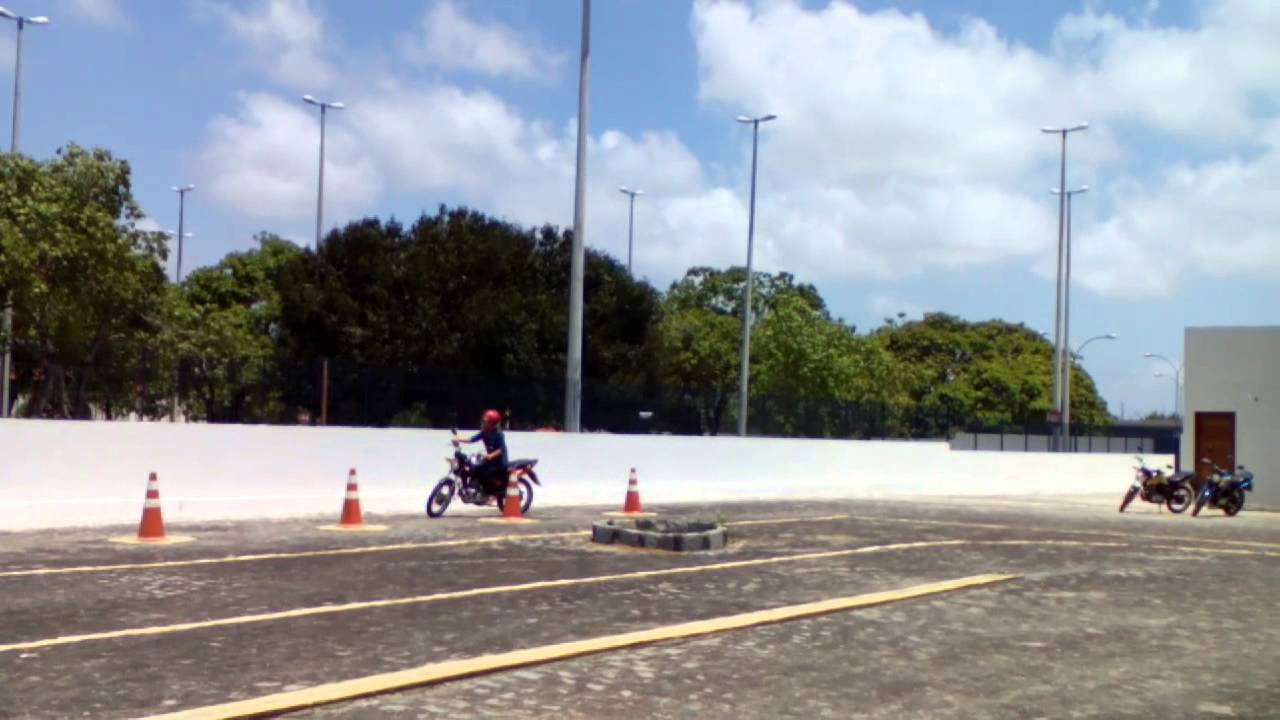 Prova de moto no Detran Pb(2)