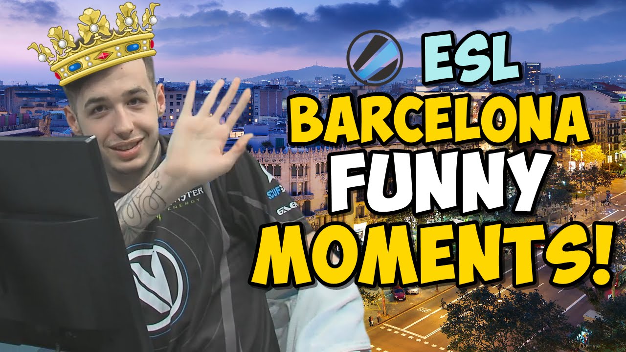 ESL BARCELONA 2016 - FUNNY MOMENTS!