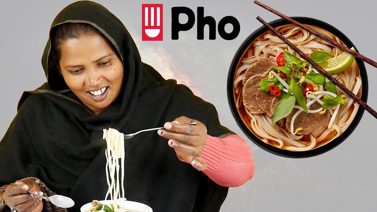 Tribal Moms Try Beef Pho For the First Time