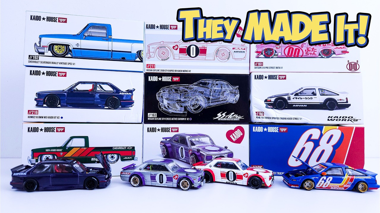Kaido House & Mini GT Collaboration—Better Than Hot Wheels?!