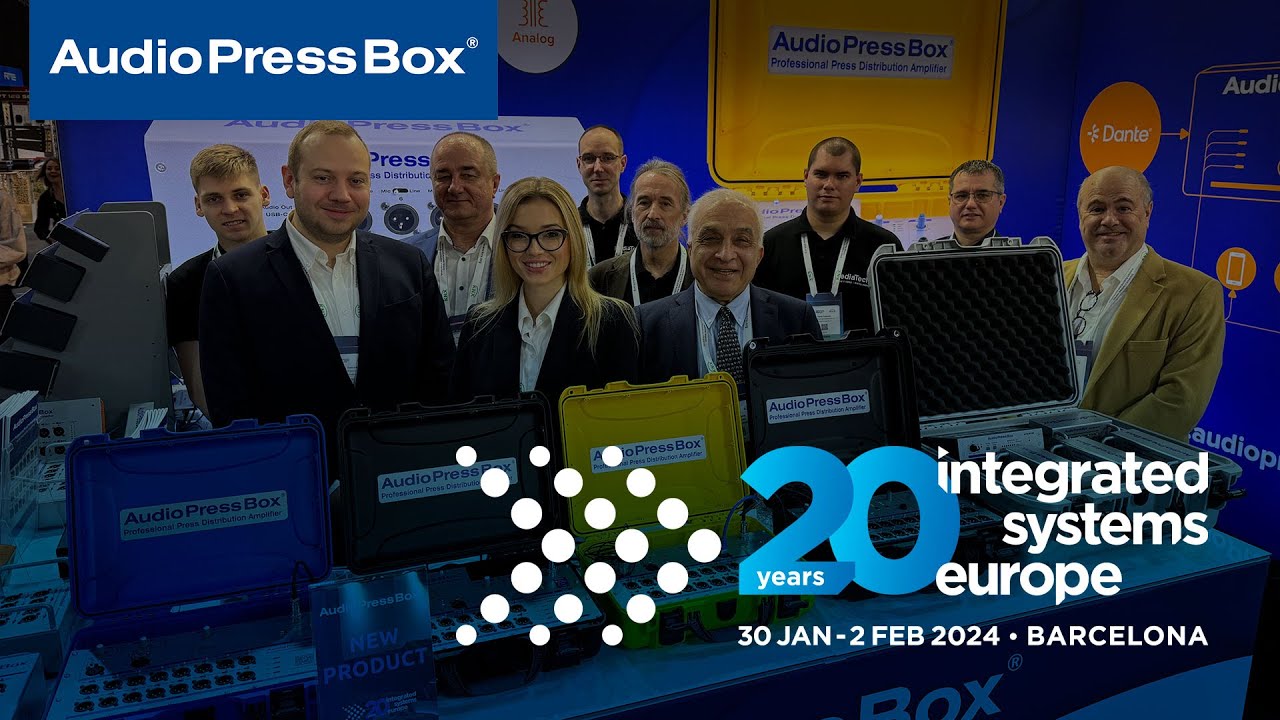AudioPressBox at ISE 2024