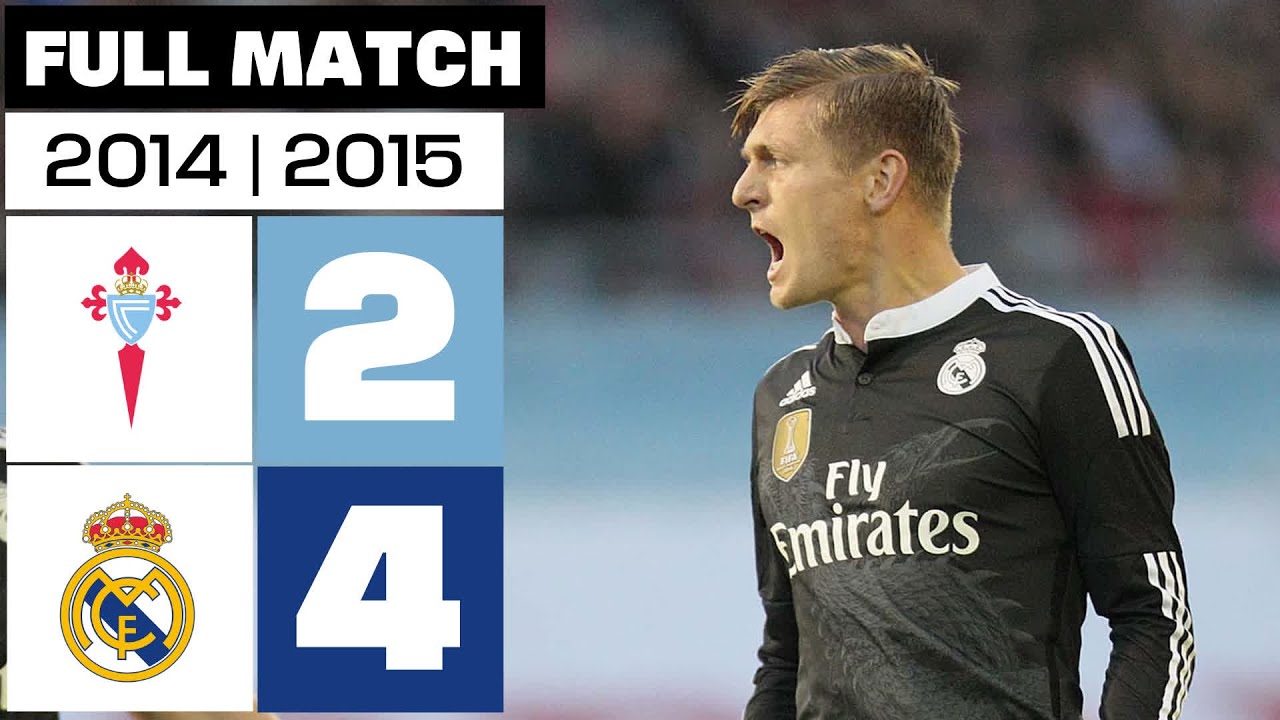 RC Celta 2 - 4 Real Madrid | PARTIDO COMPLETO | LALIGA EA SPORTS 2014/15