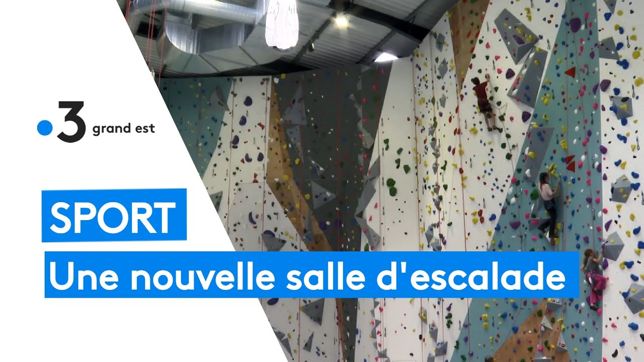 Sport : une nouvelle salle d'escalade pour le grand public &agrave; Wittenheim