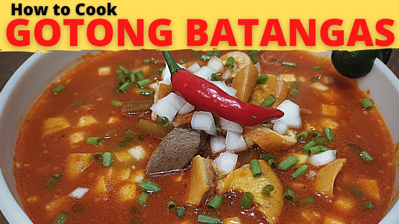 GOTONG BATANGAS | Batangas Goto l KULAWO | EASY And SIMPLE Recipe | Pang Negosyo