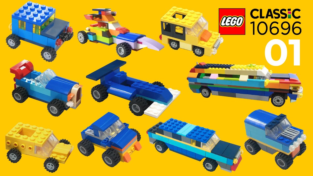 LEGO Classic 10696 Car Ideas Building Instructions Collection 01