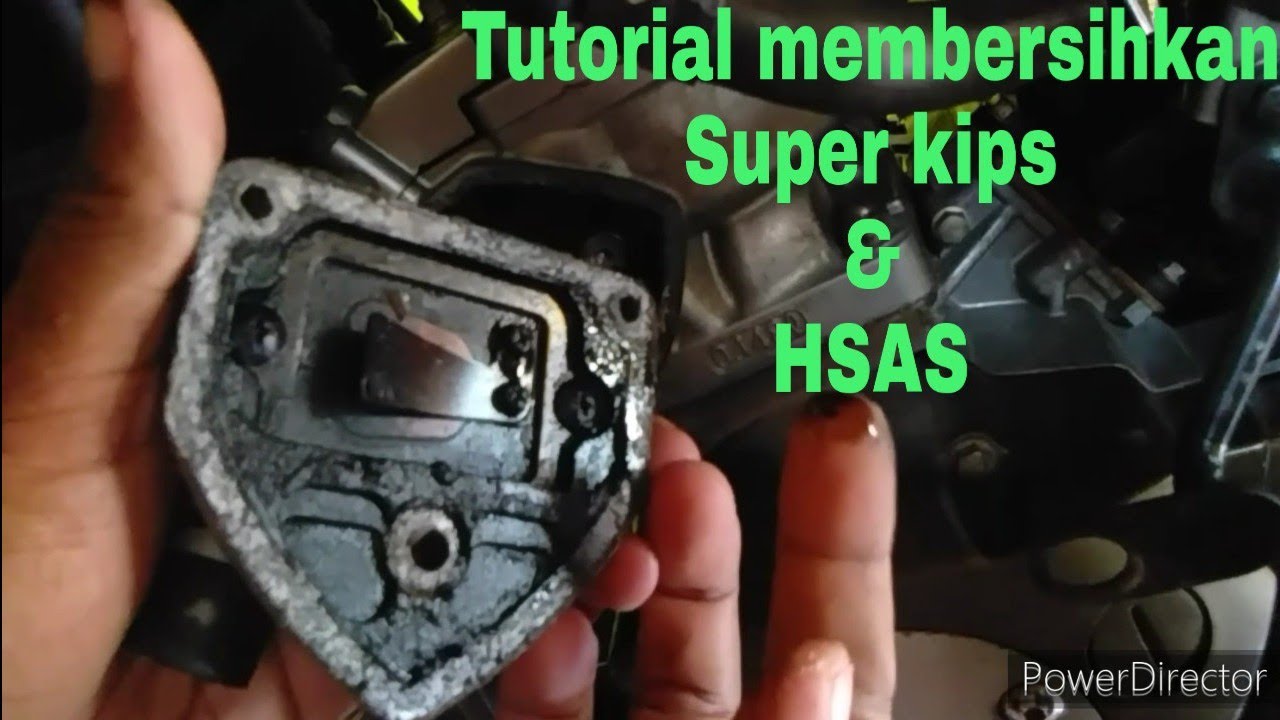 Tutorial membersihkan Super kips dan HSAS | Ninja 150 rr