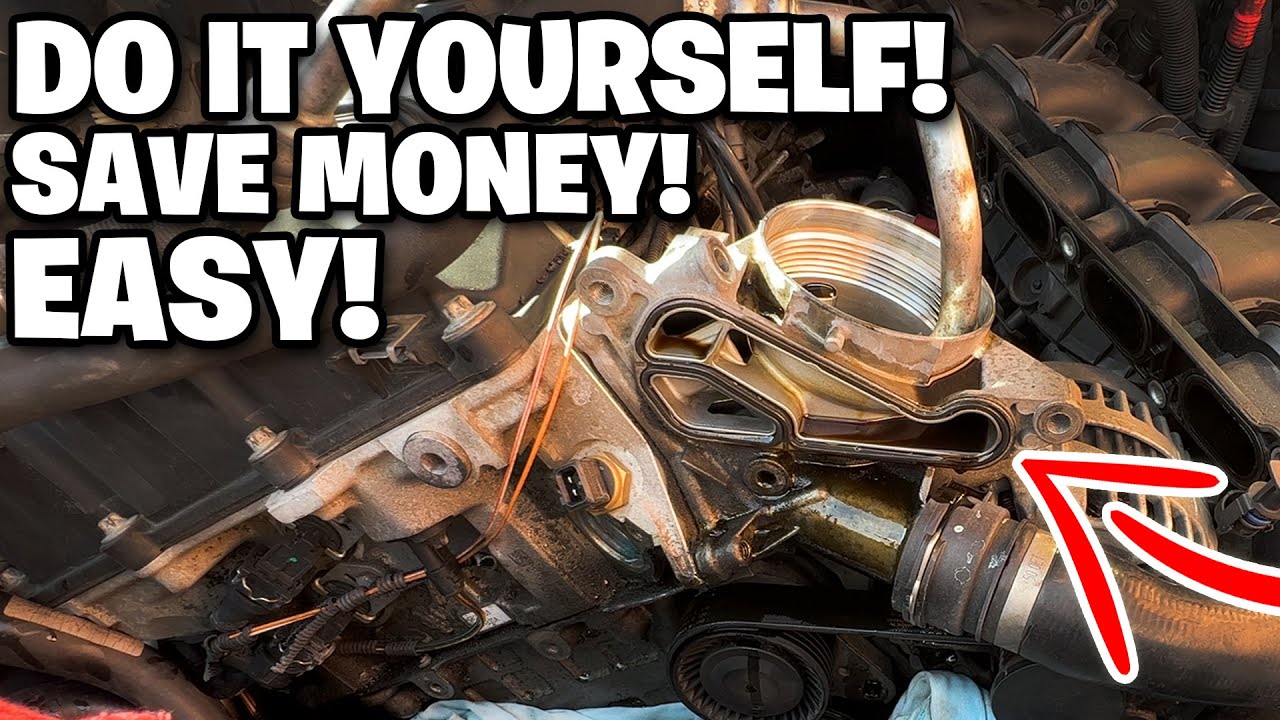 BMW N54 Oil filter Housing and Oil Cooler Gasket DIY!