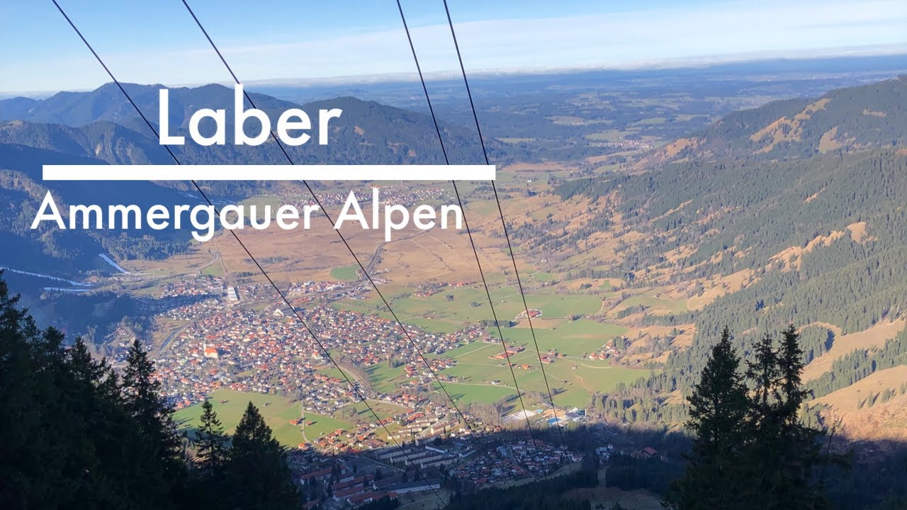 Laber, 1684m // Seilbahnfahrt zu einem richtig coolen Aussichtspunkt// Oberammergau