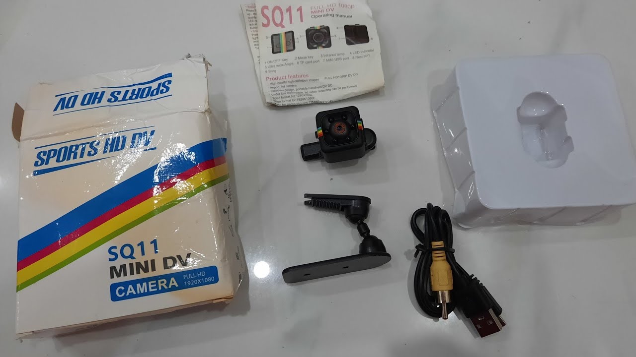 how to use mini dv camera sq11 camera