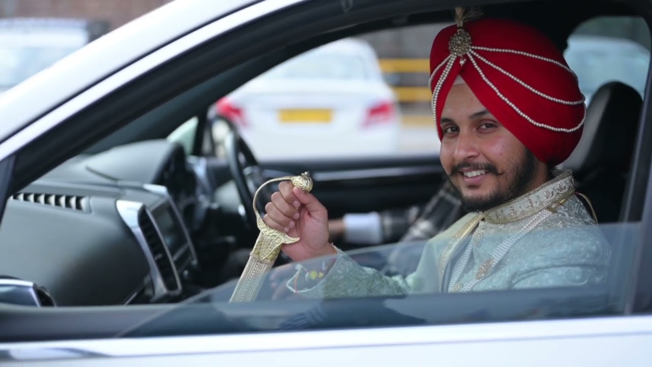 Beutifull Couple Sandeep Singh WedsSandeep Kaur Same Day  (Grewal Photography Jodhan )M.98142 23611