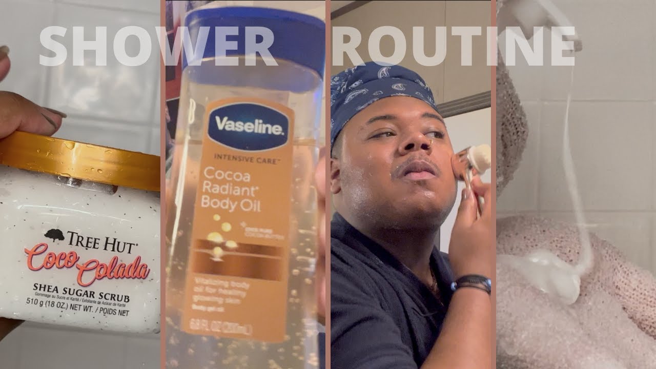 MY MENS HYGIENE/SHOWER ROUTINE *for soft, clear, and good smelling skin* | Jairies Berry