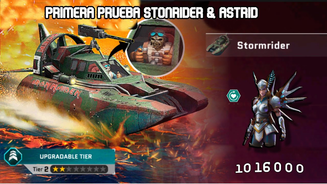 Primera prueba Stormrider & Atrid