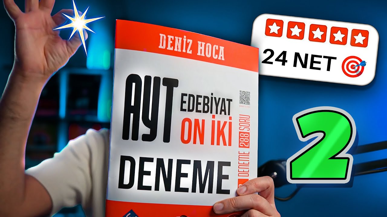 AYT EDEBİYAT DENEME ÇÖZÜMÜ 2026 / 2.DENEME / Deniz Hoca