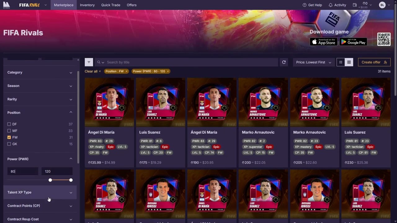 FIFA RIVALS | How to buy (and sell) NFTs