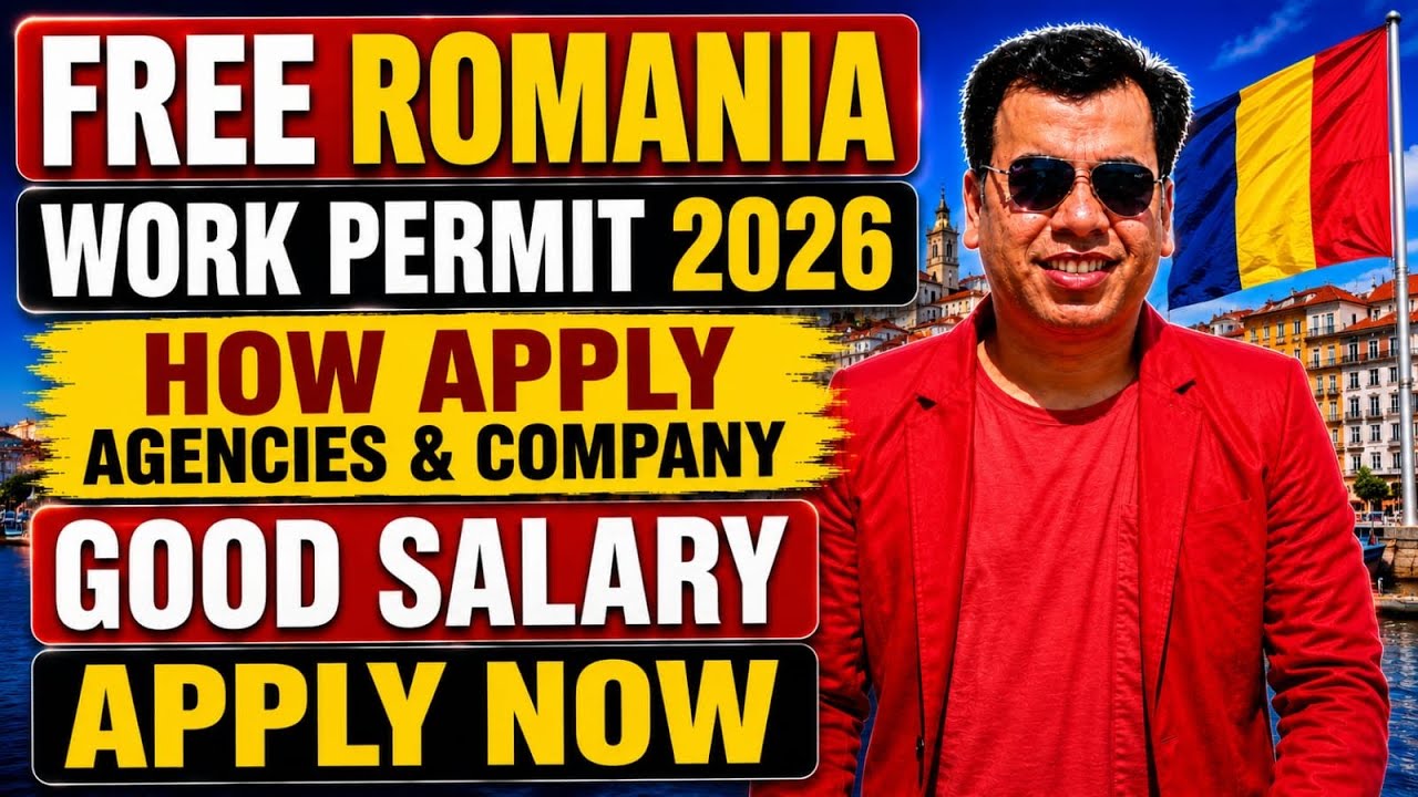 Romania Work Visa Full Process 2026 | Romania Jobs For Indians | Jobs in Romania