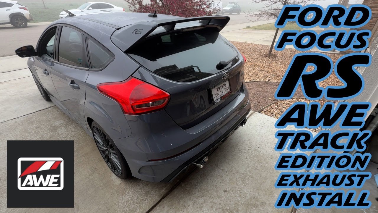 Ford Focus RS AWE Track Edition Exhaust Install
