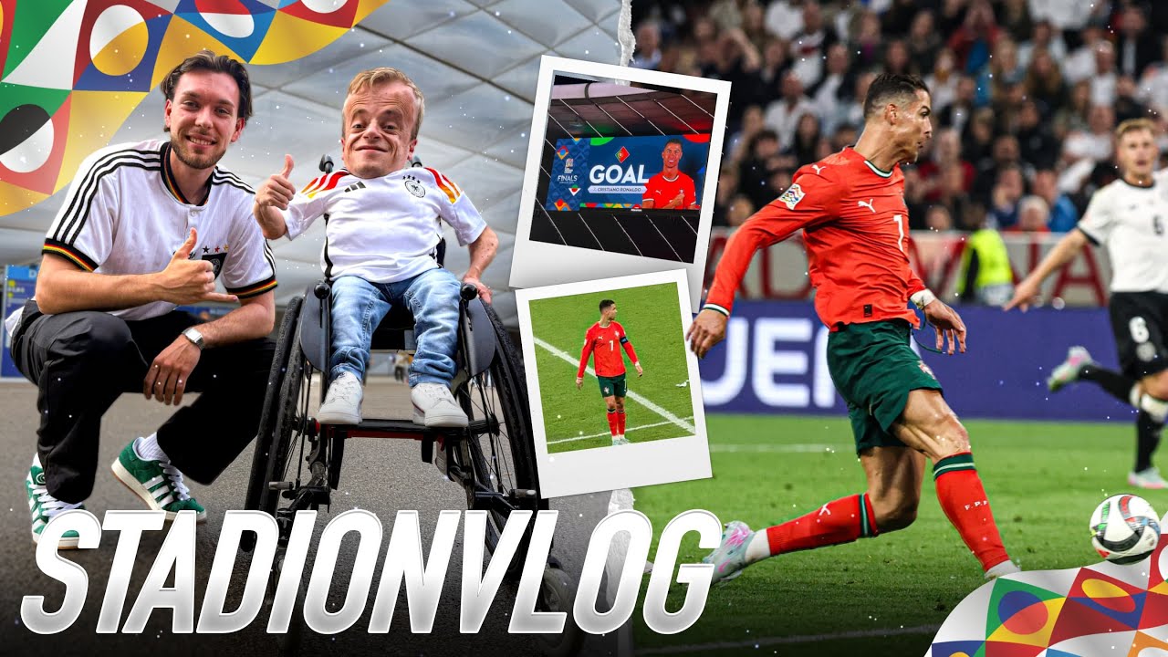 VLOG: DEUTSCHLAND🇩🇪-PORTUGAL🇵🇹 RONALDO TOR BRICHT MICH😭