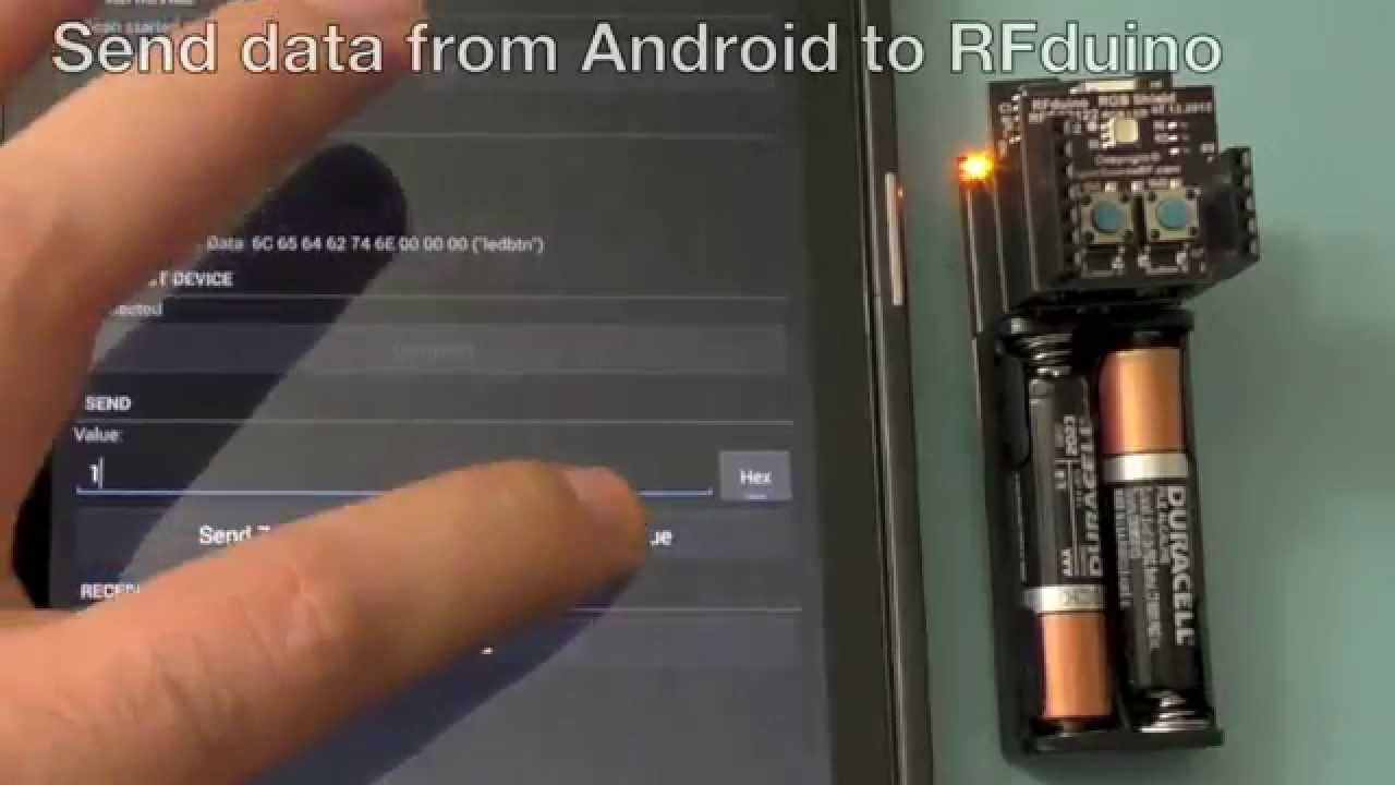 RFduino Android Application Demo