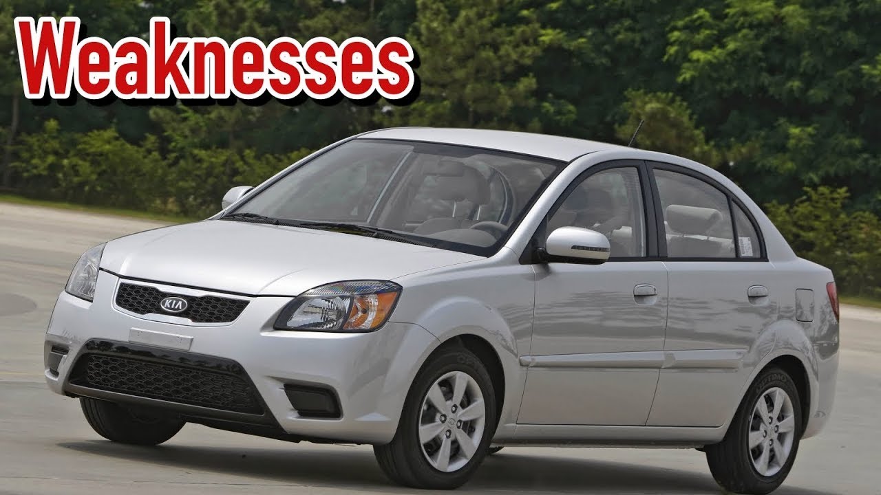 Used Kia Rio 2 Reliability | Most Common Problems Faults and Issues