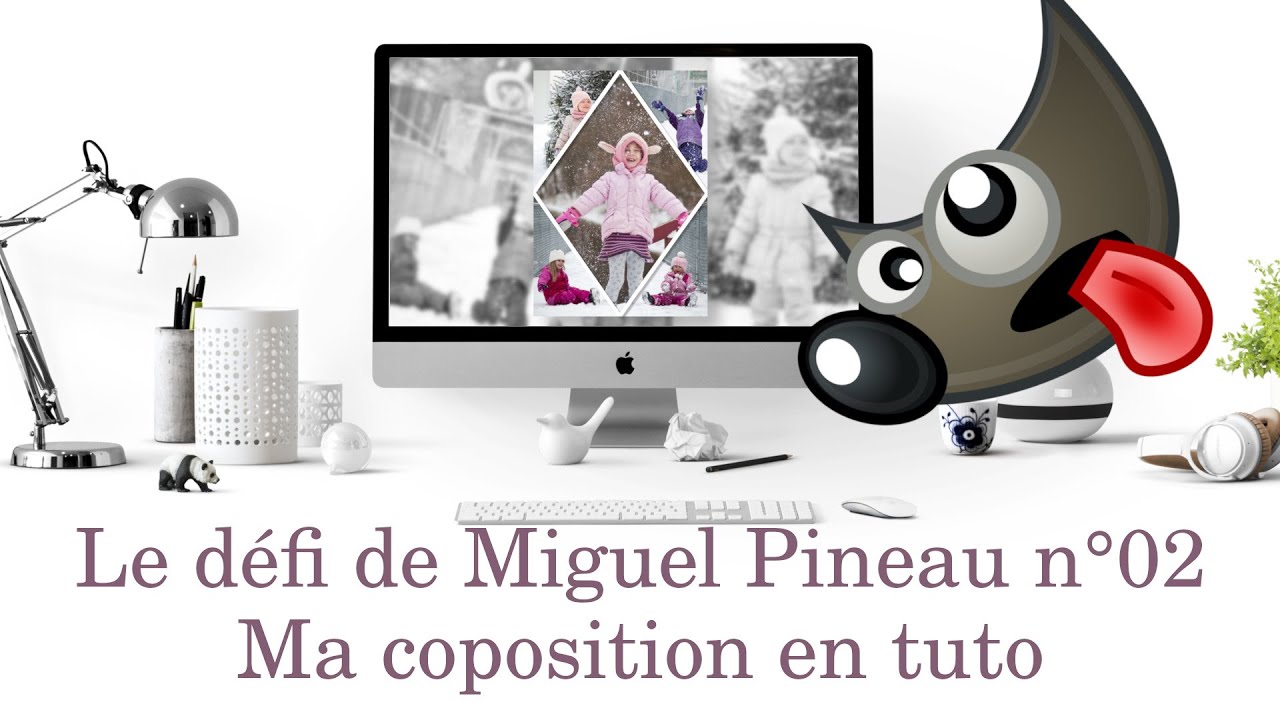 Miguel & Georges – 002 – assemblage de photos en forme triangulaire, Solution