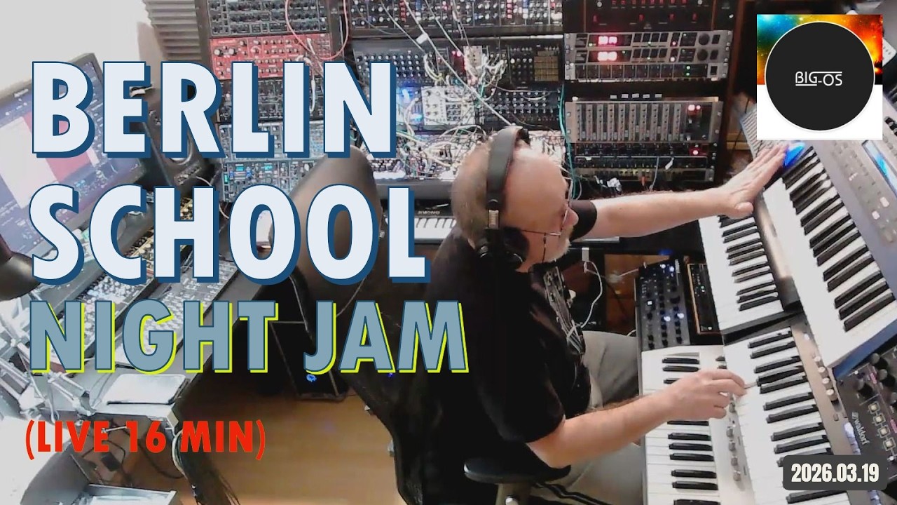 Big-Os – Late Night Berlin School Jam | 16-Minute Analog Sequencer Journey (Live)
