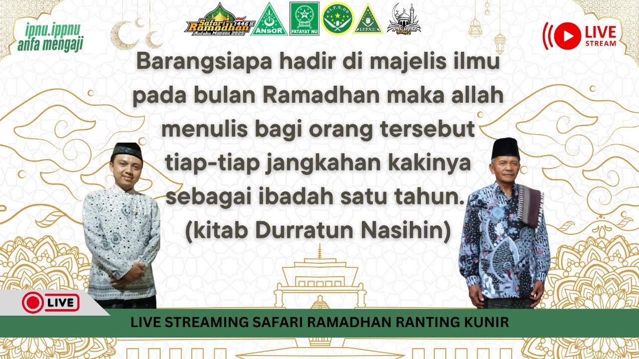 2live streaming safari ramadhan ranting kunir day 13